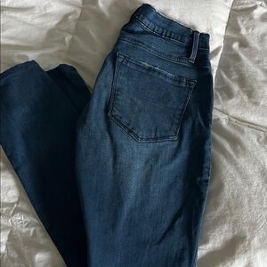 Frame Denim Women's Deep Indigo Skinny Jeans